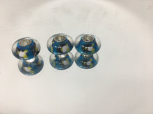 PENGUINS - European Lampwork PENGUIN Beads, BLACK & WHITE Quanity 3 Beads