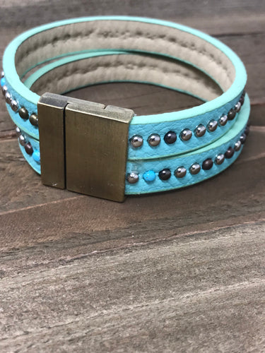 Turquoise Double stack