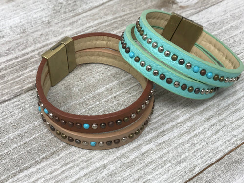 leather double double