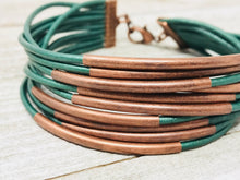 Half Stack Copper & Forest Green