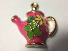 TEA TIME- 1 PIECE- ENAMEL CUTE TEAPOT CHARM
