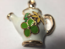 TEA TIME- 1 PIECE- ENAMEL CUTE TEAPOT CHARM