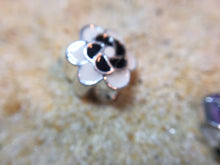 Blooming Flower -Enamel European Spacer Bead/Charm