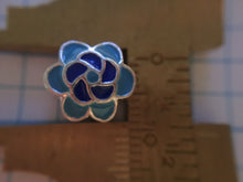 Blooming Flower -Enamel European Spacer Bead/Charm