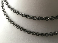 SERENA - Blue & Grey Onyx Agate Teardrop Pendant