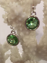 PARISSA - Swarovski Rivoli Earrings on Sterling Silver Earwires